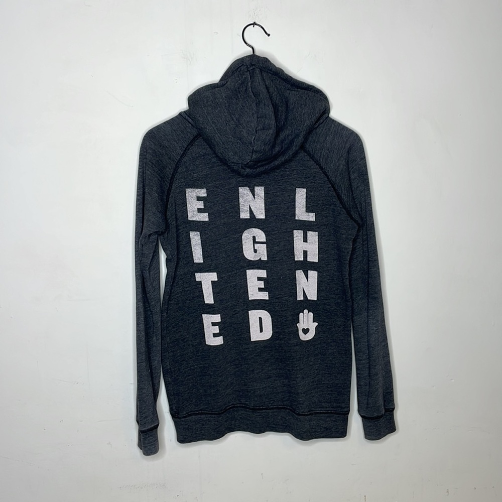 Spiritual Gangster ENLIGHTENED zipper hoodie